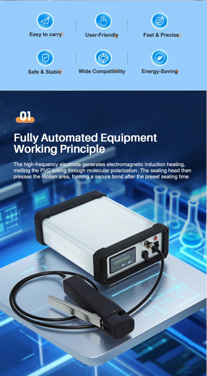Cenlee PVC запайщик трубок для пакетов с кровью для больниц, запаечная машина для банка крови 1