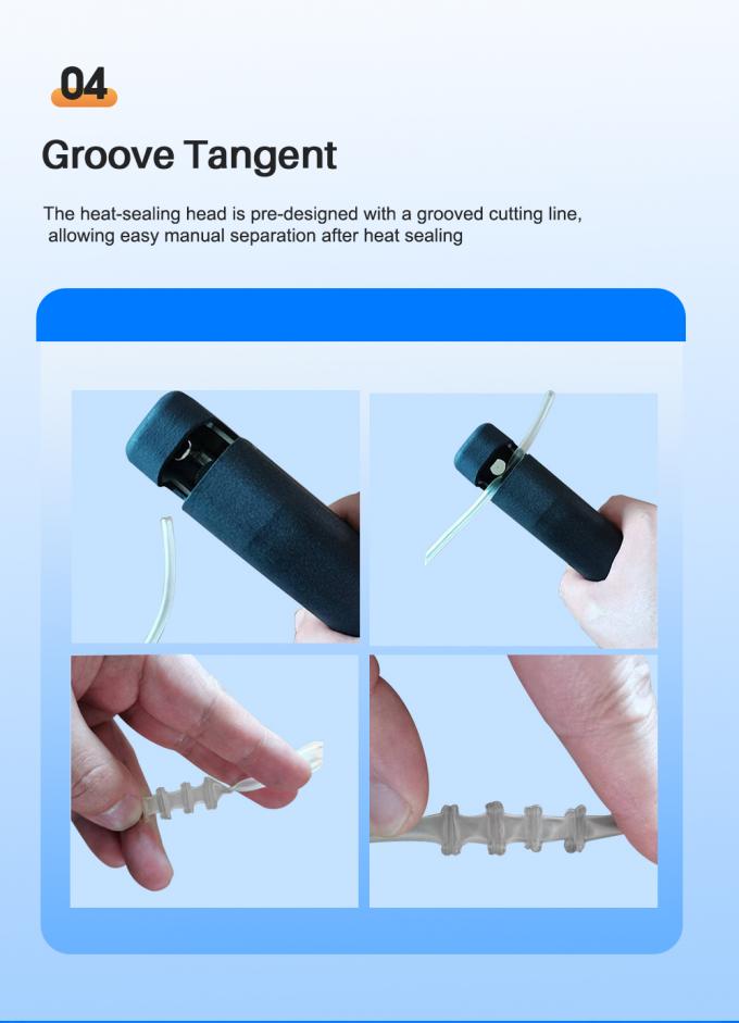 Cenlee PVC запайщик трубок для пакетов с кровью для больниц, запаечная машина для банка крови 2