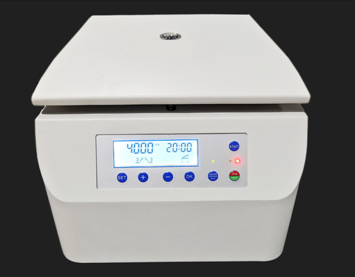 Низкоскоростная центрифуга 4000rpm лаборатории Benchtop с фиксированным ротором 6x 50ml угла