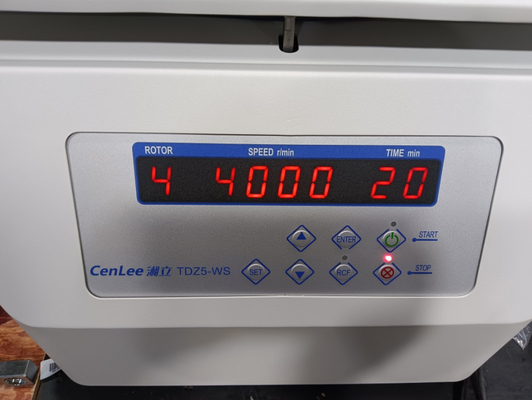 Центрифуга TDZ5-WS Benchtop горизонтальная отбрасывает вне ротор 5000rpm 4*250ml с ведрами