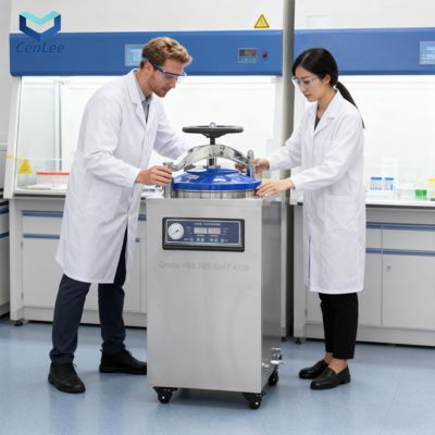 Хорошая цена. Automatic Control Vertical Sterilizer with LCD Touch Screen онлайн