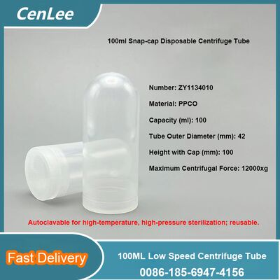 Large Volume 100ml Centrifuge Tubes for Lab Sample Processing