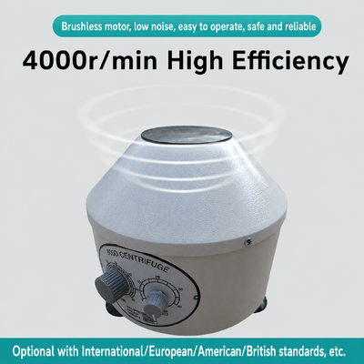 Центрифуга Cenlee 800D с скоростью 4000 оборотов в минуту 1790xg Сила и 6x20 мл Вместимость для биомедицинских лабораторий